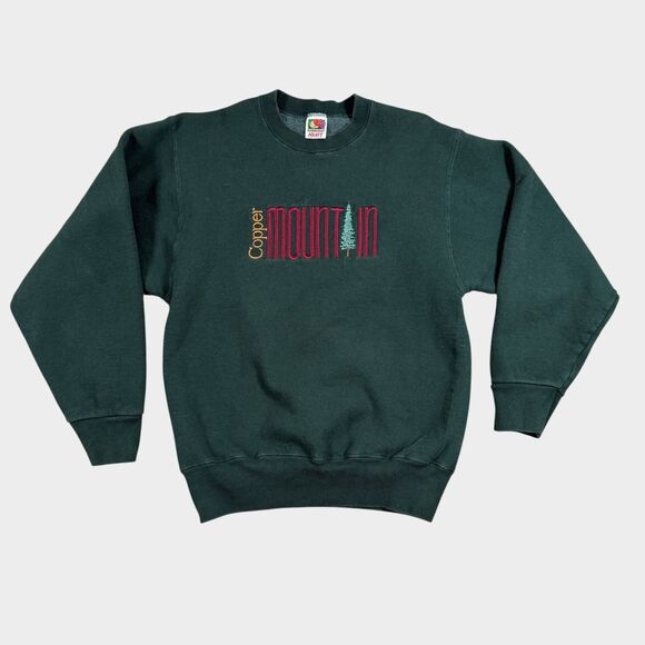 Fruit of the Loom Other - VTG Copper Mountain Colorado Ski Sweatshirt Fruit of the Loom Heavy Cotton M
